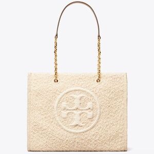 ELLA BOUCLÉ CHAIN TOTE- Tory Burch